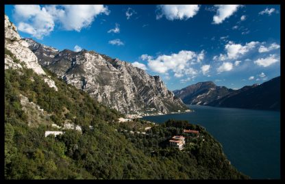 Lago di Garda a Limone, Prodej fotoobrazů Dlouhá Trať, Fotograf Lukáš Budínský, podpora Mamma HELP